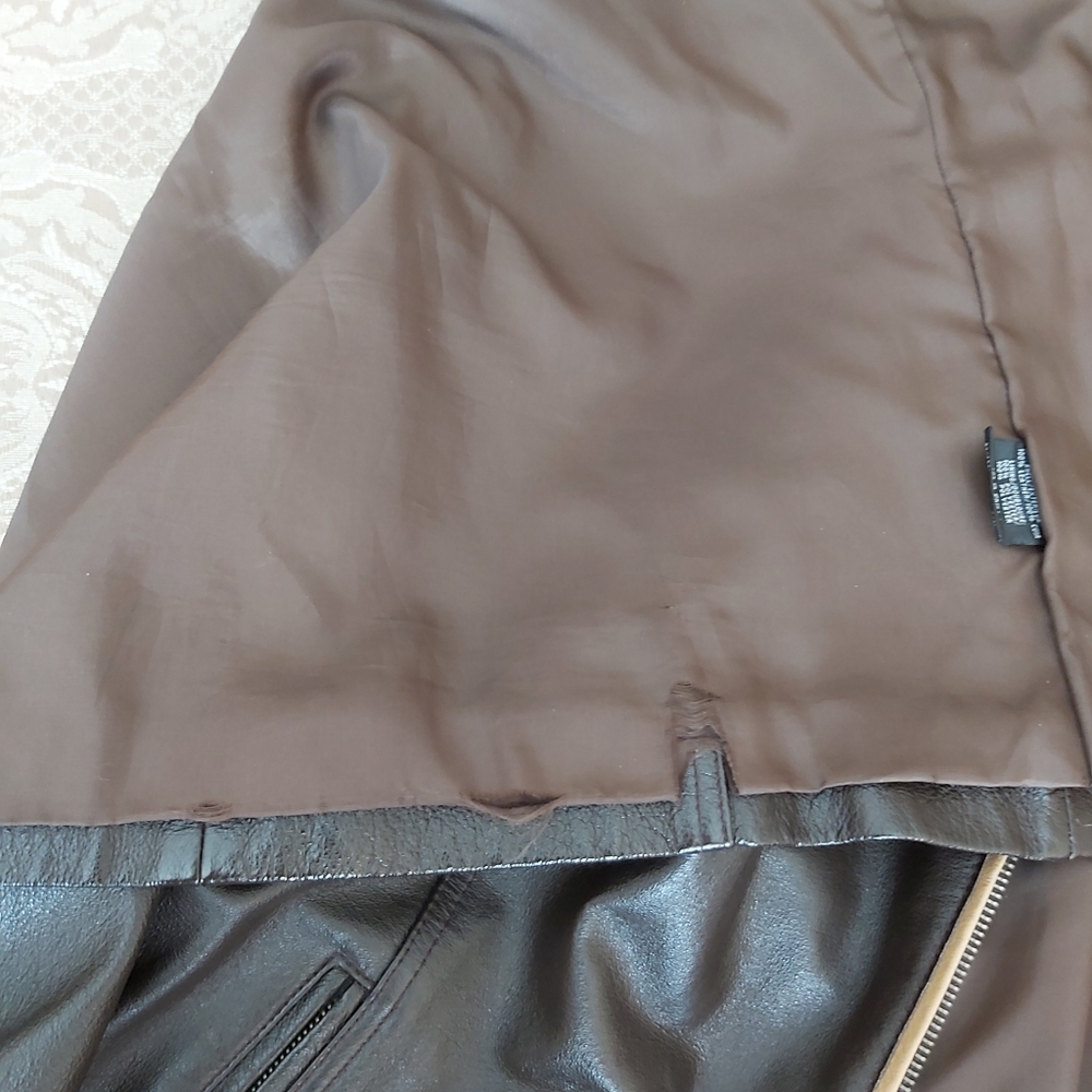 Jacket leather - Picture 11 of 16